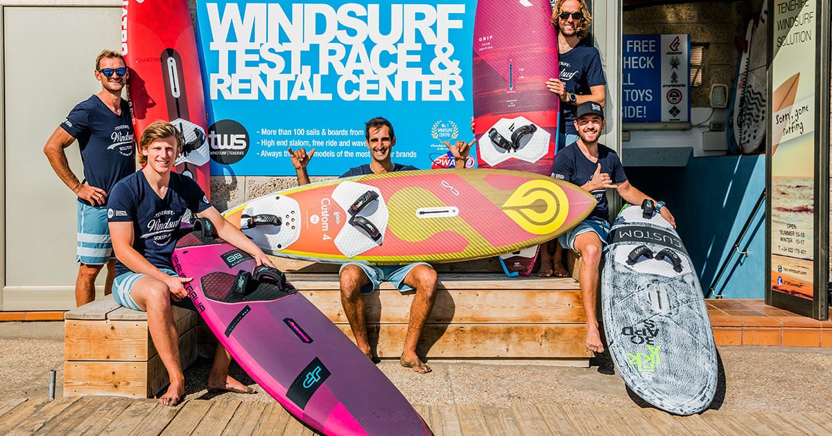 An unique windsurf center