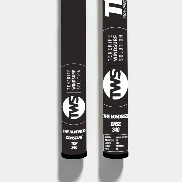TWS The Hundred Masts, 100% Carbon, 370 cm Flextop - Image 2